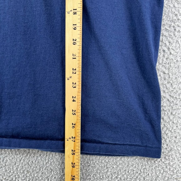 Vintage 90s Cape Cod MA Light House Graphic T-Shirt Navy Adult Large Hanes USA - Picture 7 of 14